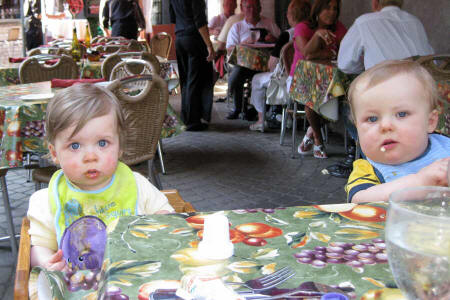 Alex & Ryan at Dinner